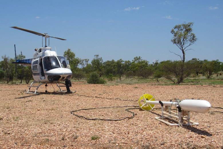 HeliSAM helicopter and bird